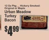 Urban Meadow Turkey Bacon