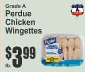 Perdue Chicken Wingettes
