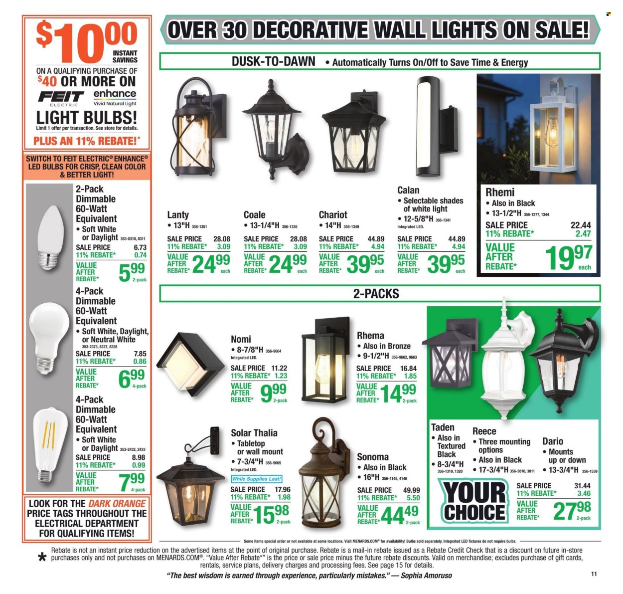 Menards ad - 10/15/2026 - 10/25/2026. Page 13
