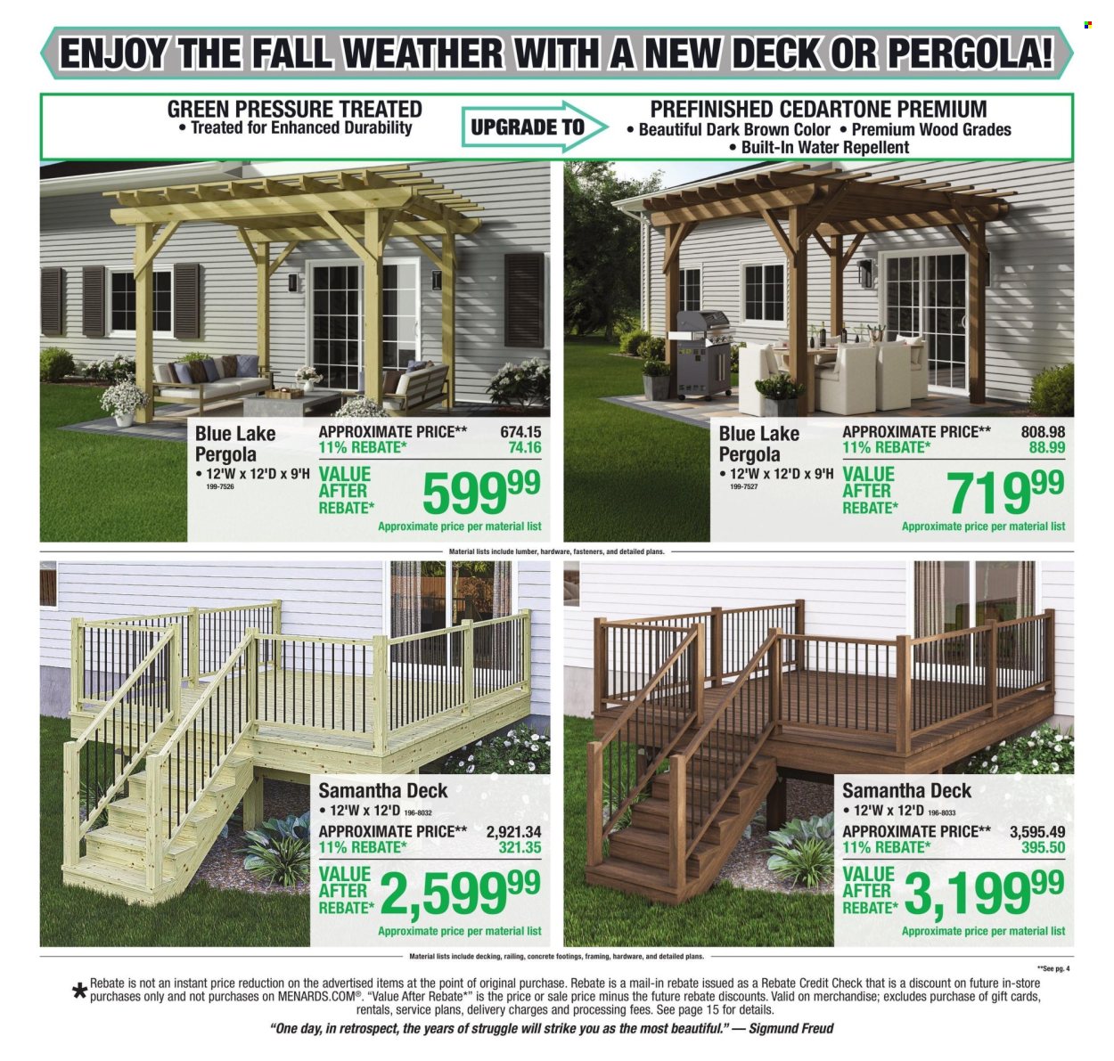 Menards ad - 10/15/2026 - 10/25/2026. Page 4
