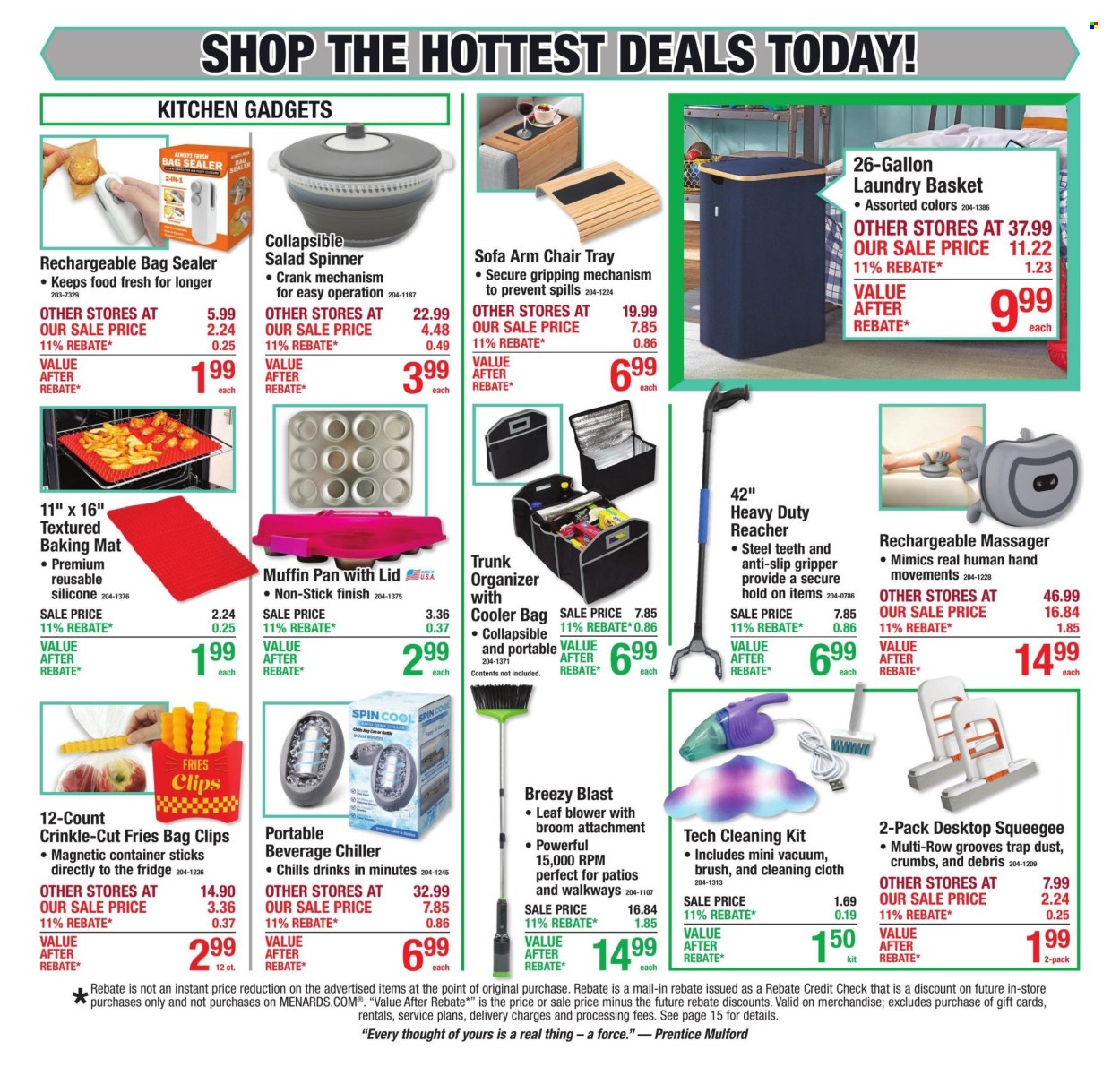 Menards ad - 10/15/2026 - 10/25/2026. Page 2