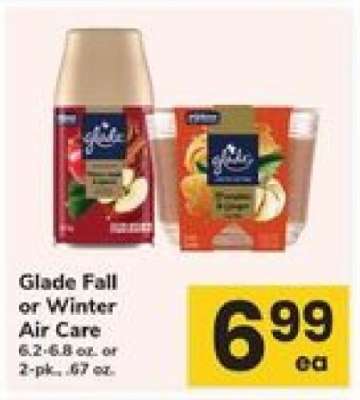 Glade Fall or Winter Air Care