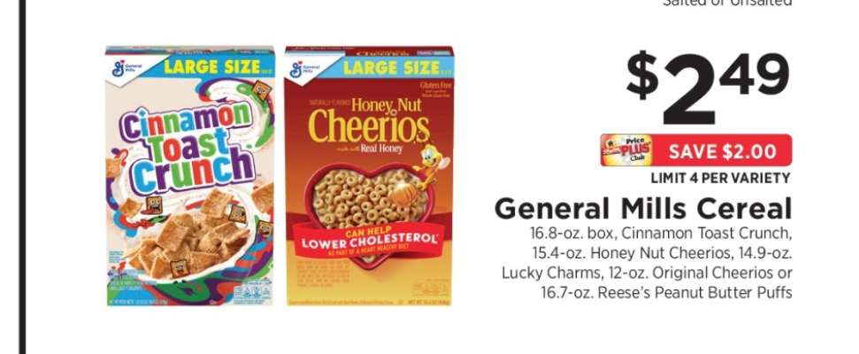 General Mills Cereal