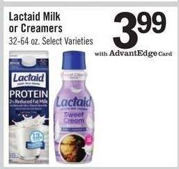 Lactaid Milk or Creamers
