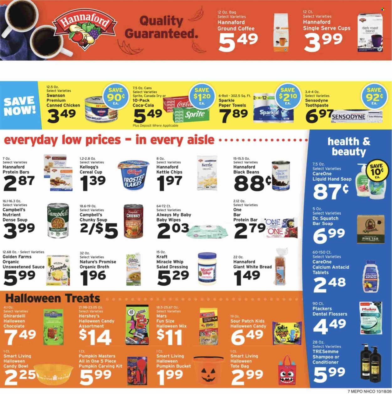 Hannaford ad - 10/18/2026 - 10/24/2026. Page 7