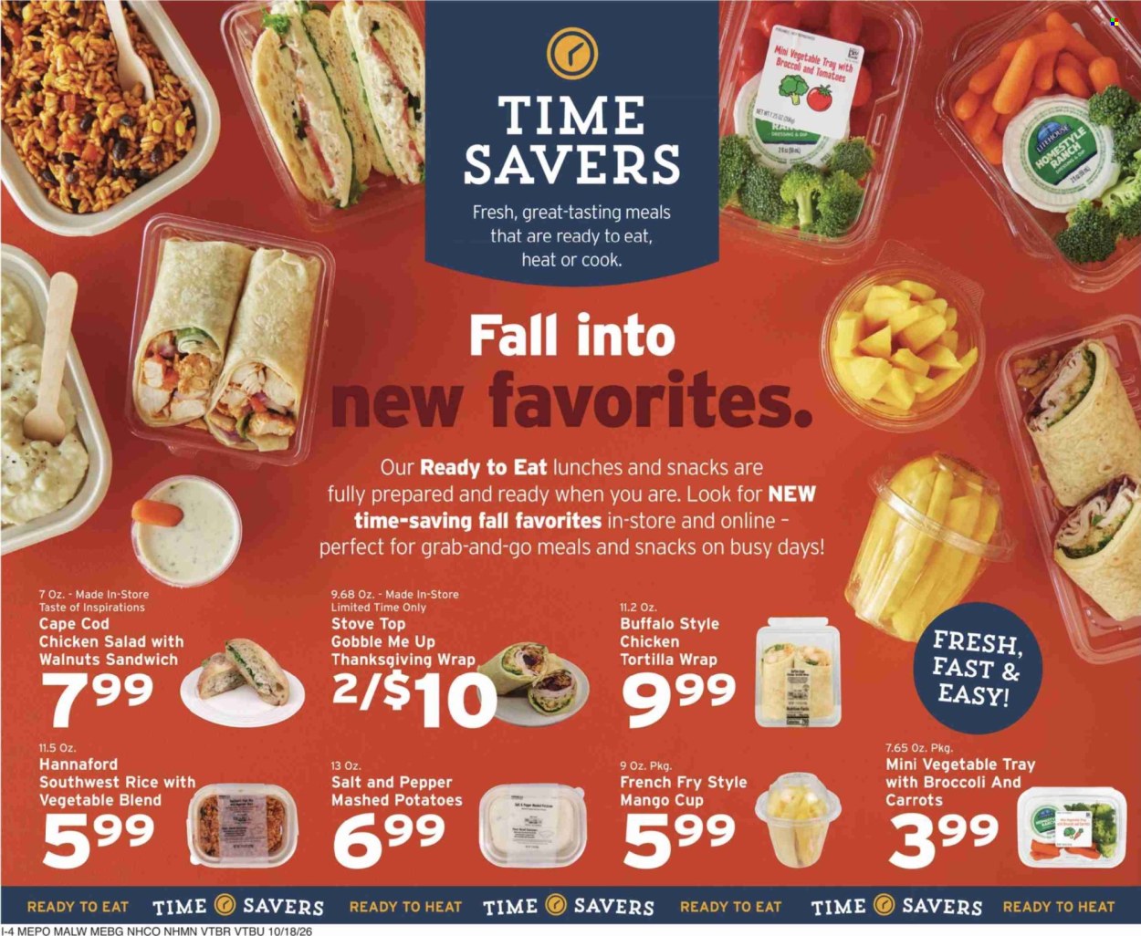 Hannaford ad - 10/18/2026 - 10/24/2026. Page 12