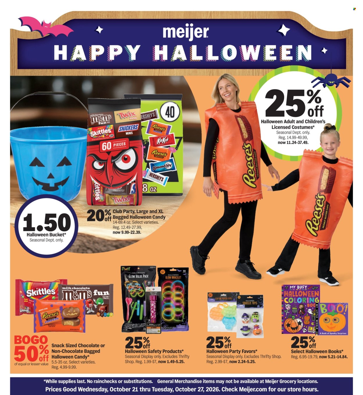 Meijer ad - 10/21/2026 - 10/27/2026. Page 1
