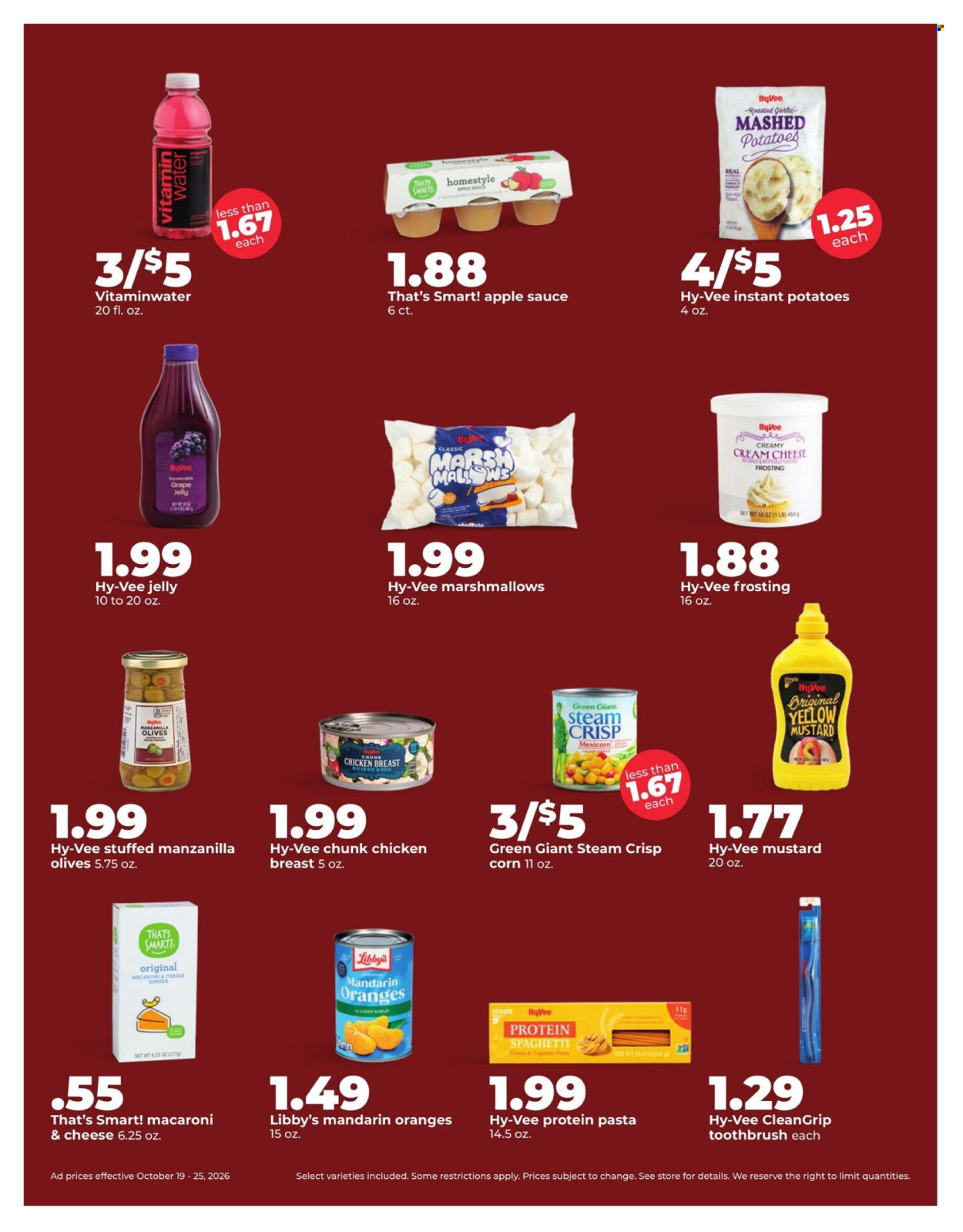 Hy-Vee ad - 10/19/2026 - 10/25/2026. Page 4