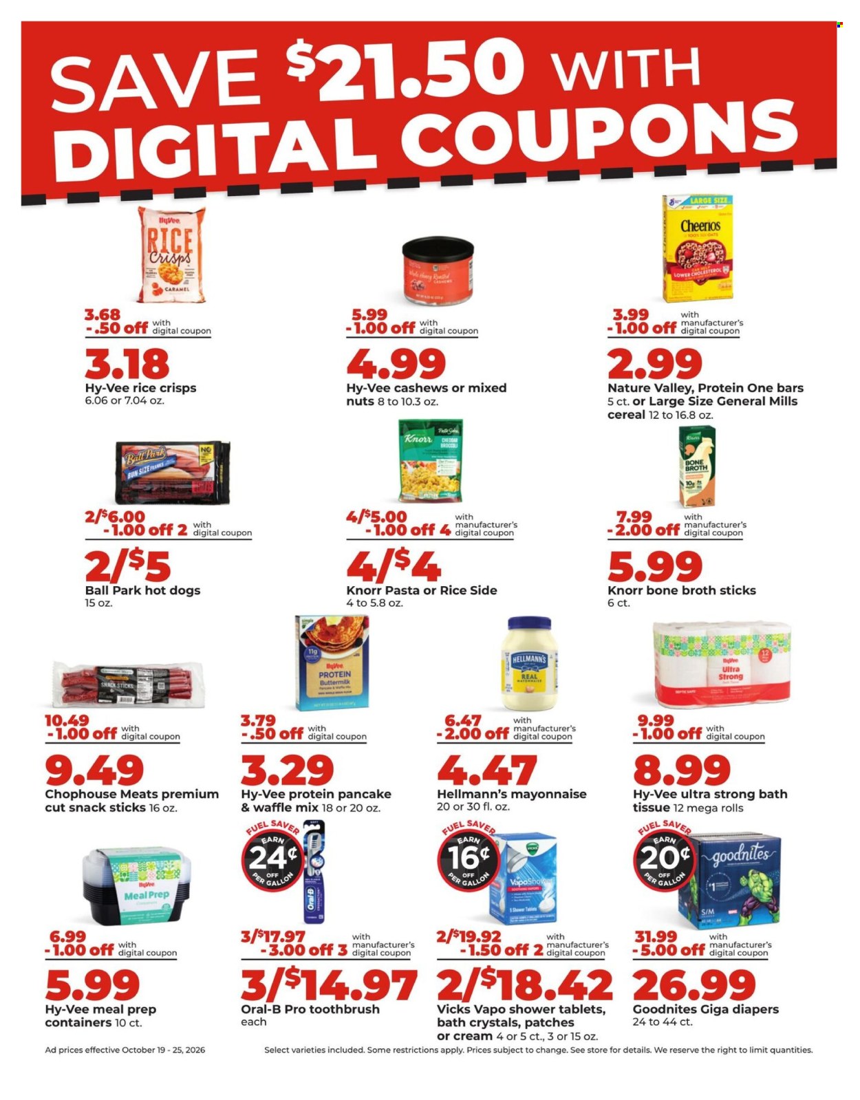 Hy-Vee ad - 10/19/2026 - 10/25/2026. Page 7
