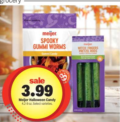 Meijer Halloween Candy