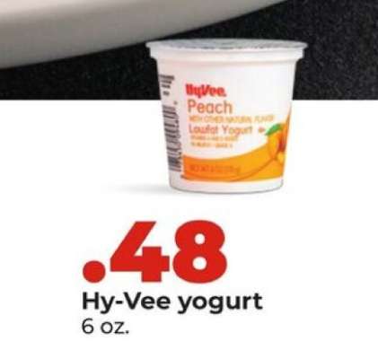 Hy-Vee yogurt