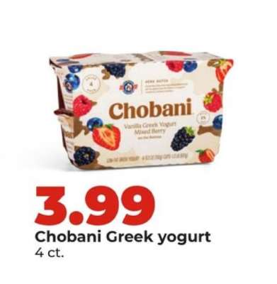 Chobani Greek Yogurt