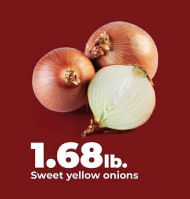 Sweet Yellow Onions