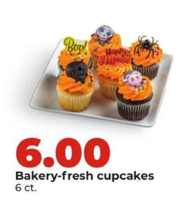 Bakery-fresh cupcakes