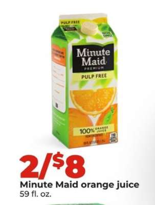 Minute Maid Orange Juice