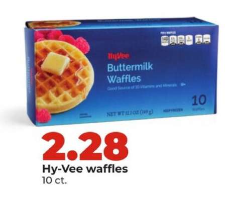 Hy-Vee waffles