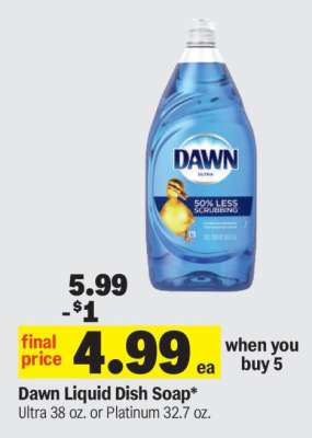 Dawn Liquid Dish Soap*