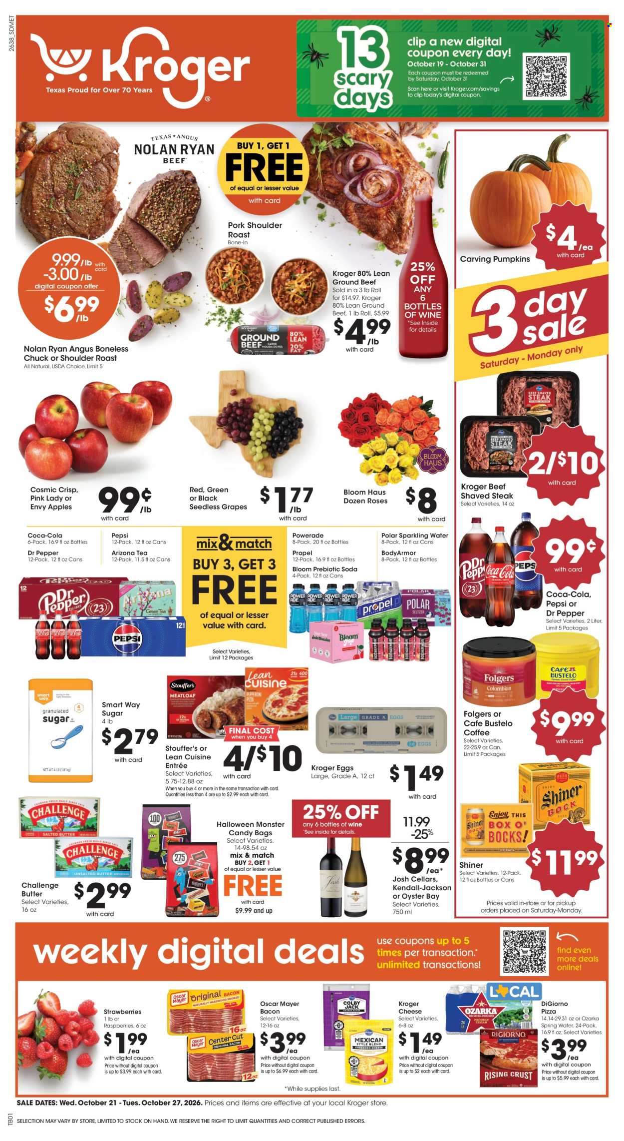 Kroger ad - 10/21/2026 - 10/27/2026. Page 1