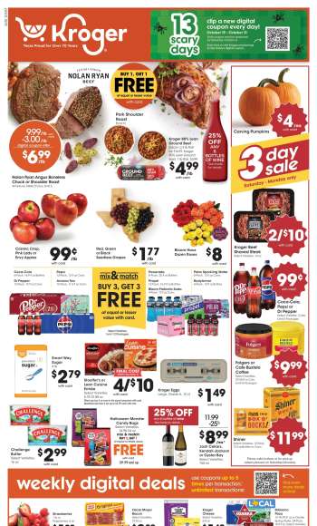 Kroger Flyer - 10/21/2026 - 10/27/2026.