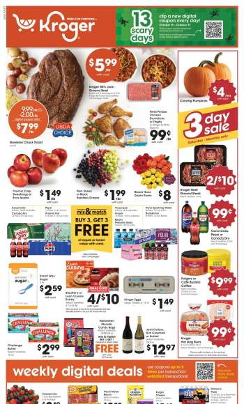 Kroger Flyer - 10/21/2026 - 10/27/2026.
