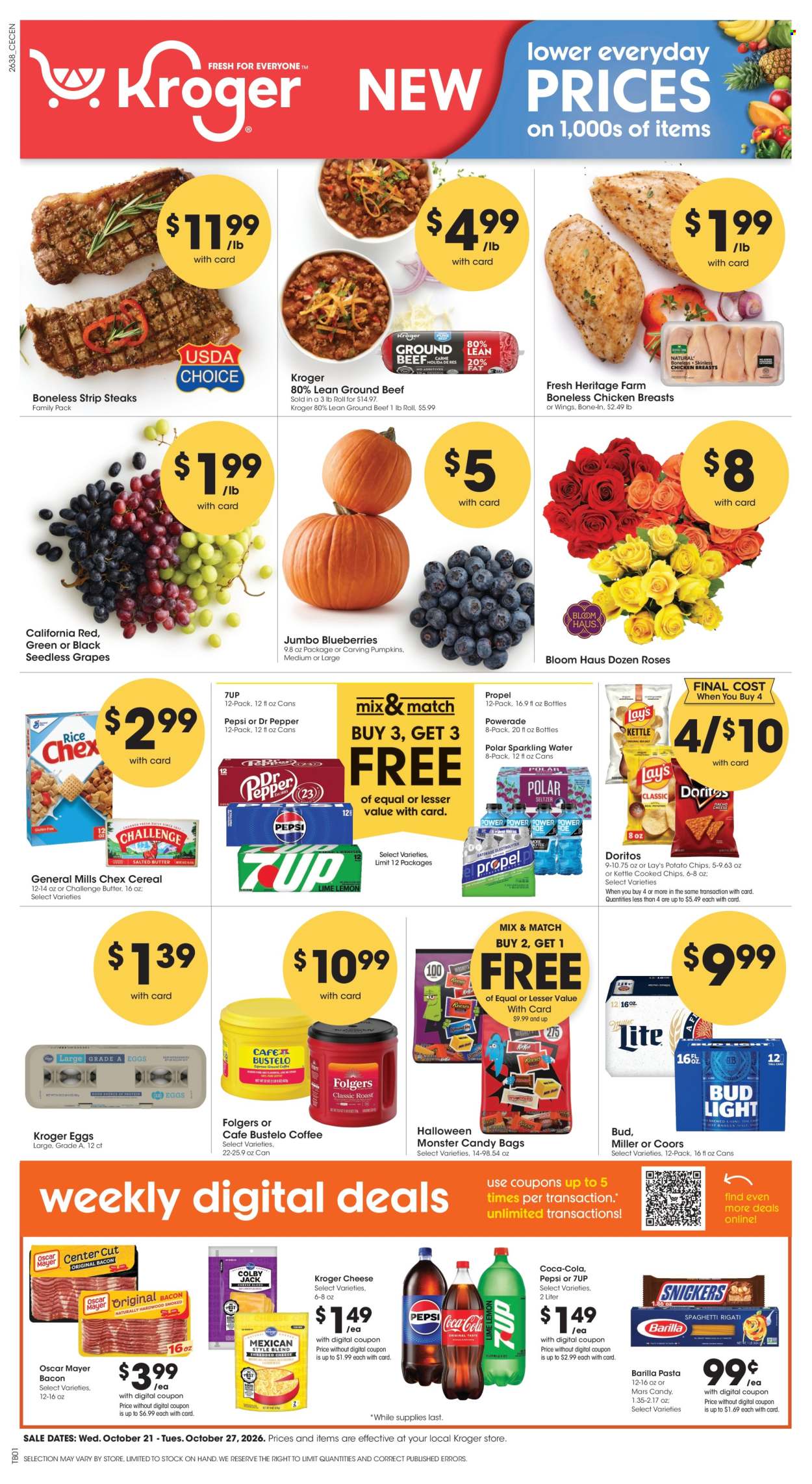 Kroger ad - 10/21/2026 - 10/27/2026. Page 1