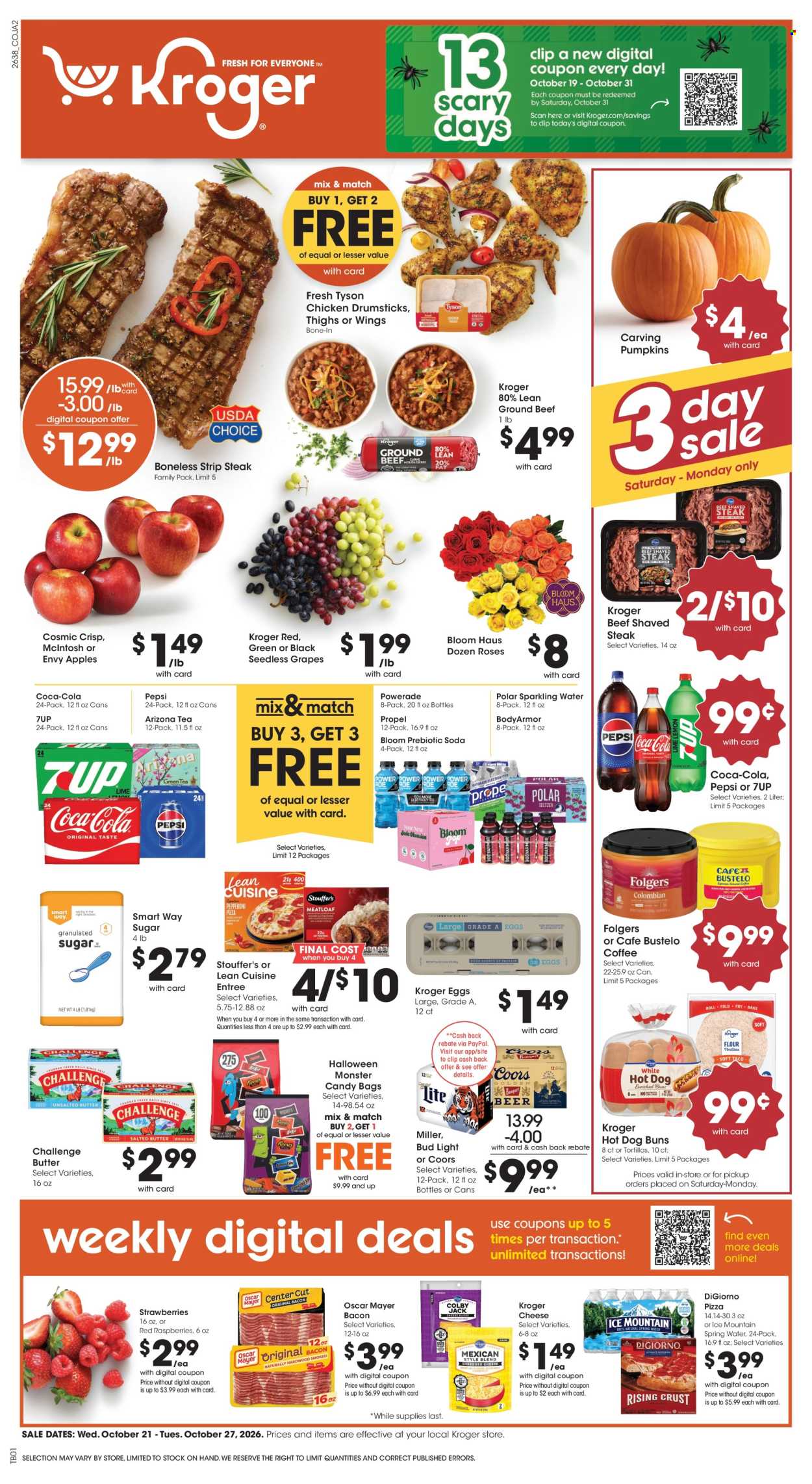 Kroger ad - 10/21/2026 - 10/27/2026. Page 1