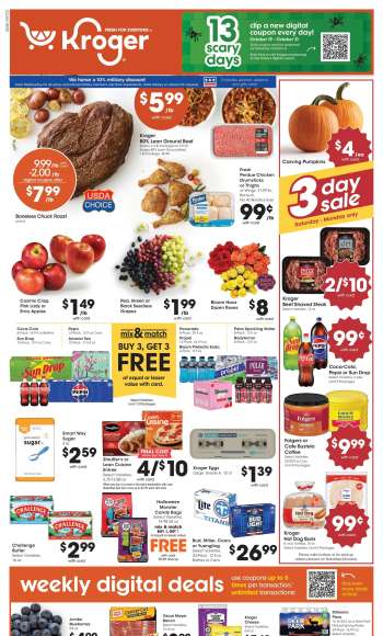 Kroger Flyer - 10/21/2026 - 10/27/2026.