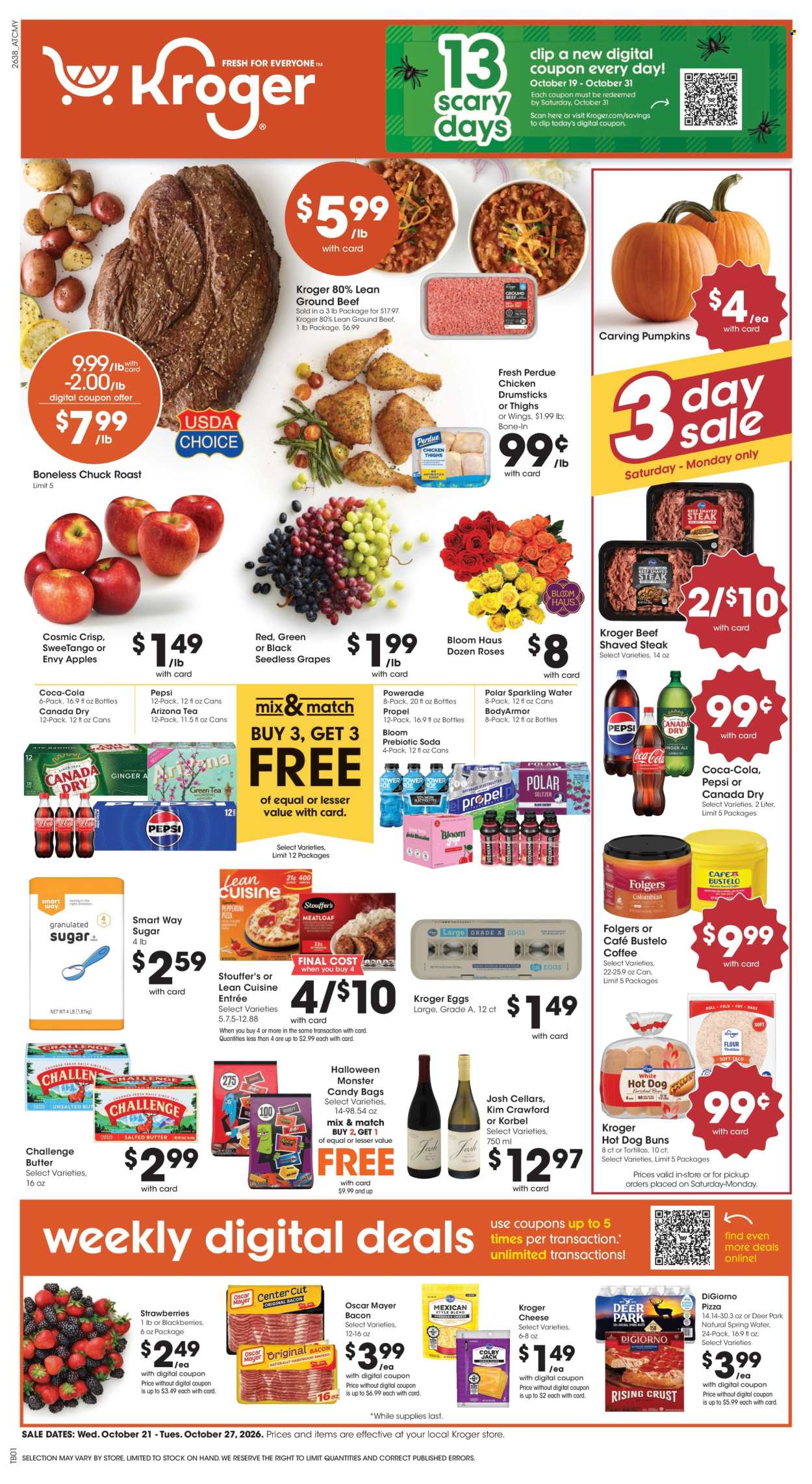 Kroger ad - 10/21/2026 - 10/27/2026. Page 1