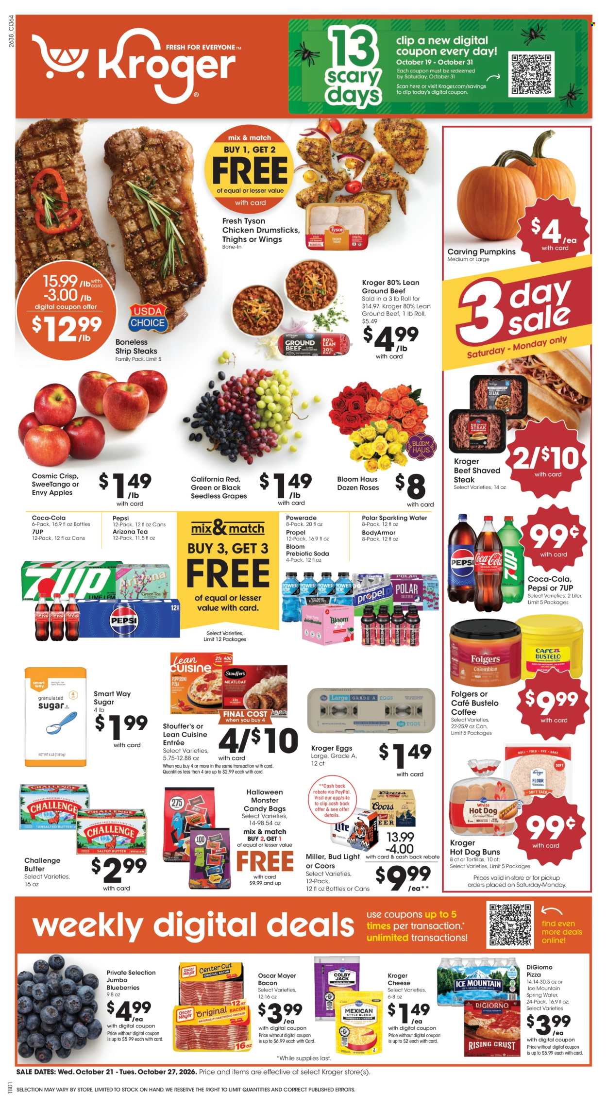 Kroger ad - 10/21/2026 - 10/27/2026. Page 1
