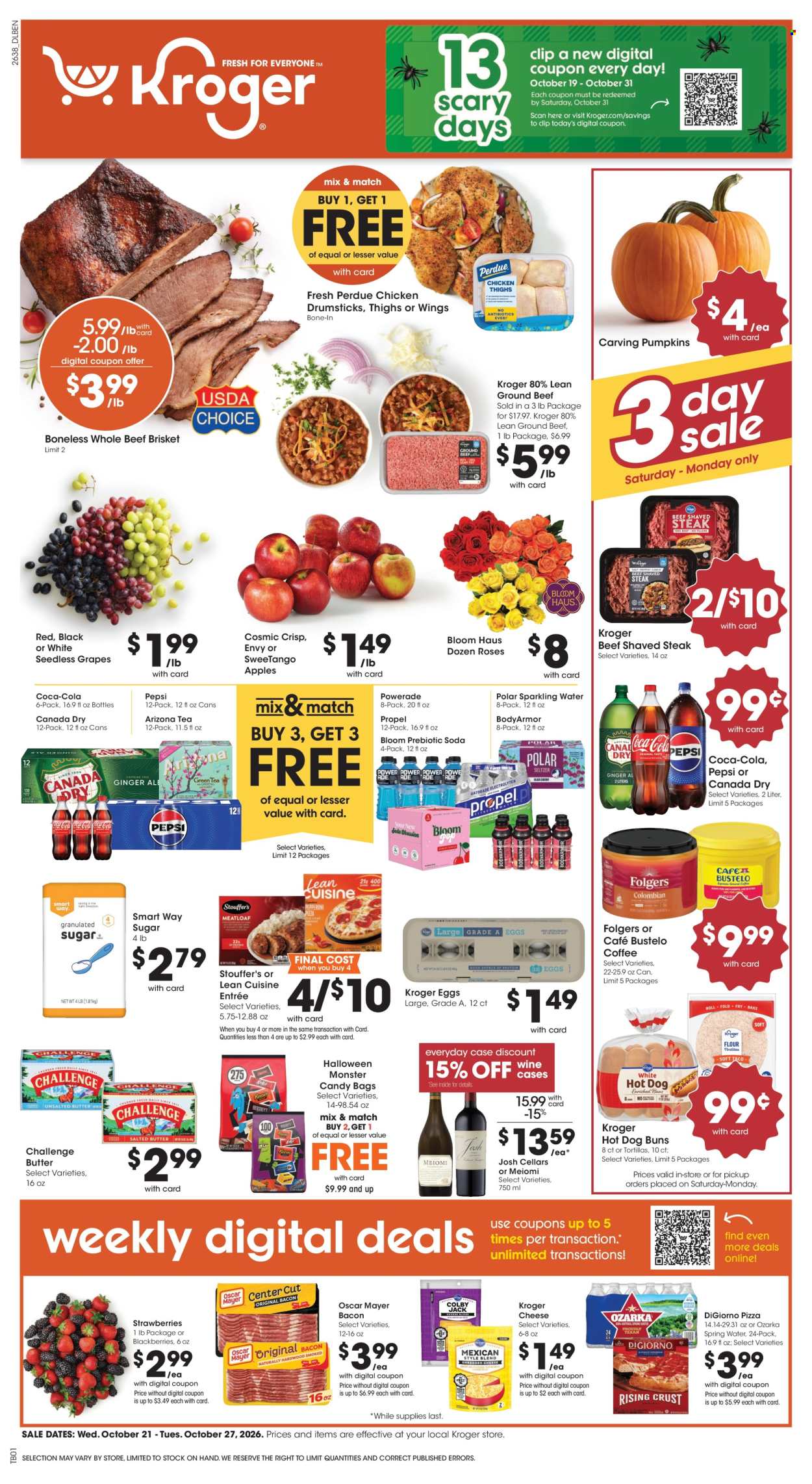 Kroger ad - 10/21/2026 - 10/27/2026. Page 1