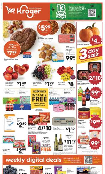 Kroger Flyer - 10/21/2026 - 10/27/2026.