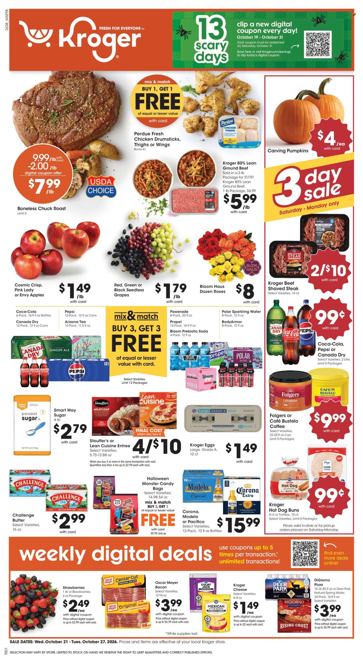 Kroger ad - 10/21/2026 - 10/27/2026. Page 1