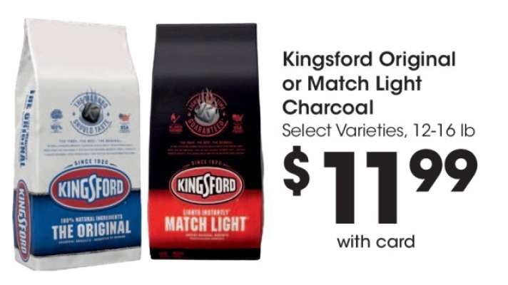 Kingsford Original or Match Light Charcoal