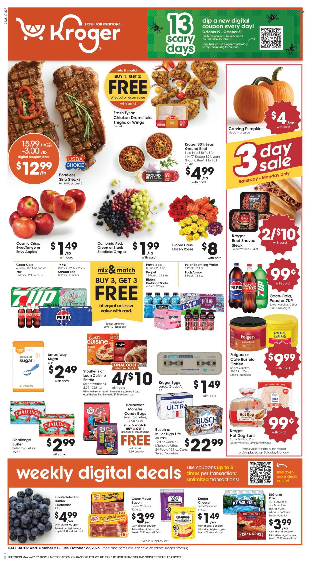 Kroger ad - 10/21/2026 - 10/27/2026. Page 1