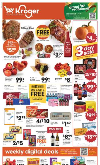 Kroger Flyer - 10/21/2026 - 10/27/2026.
