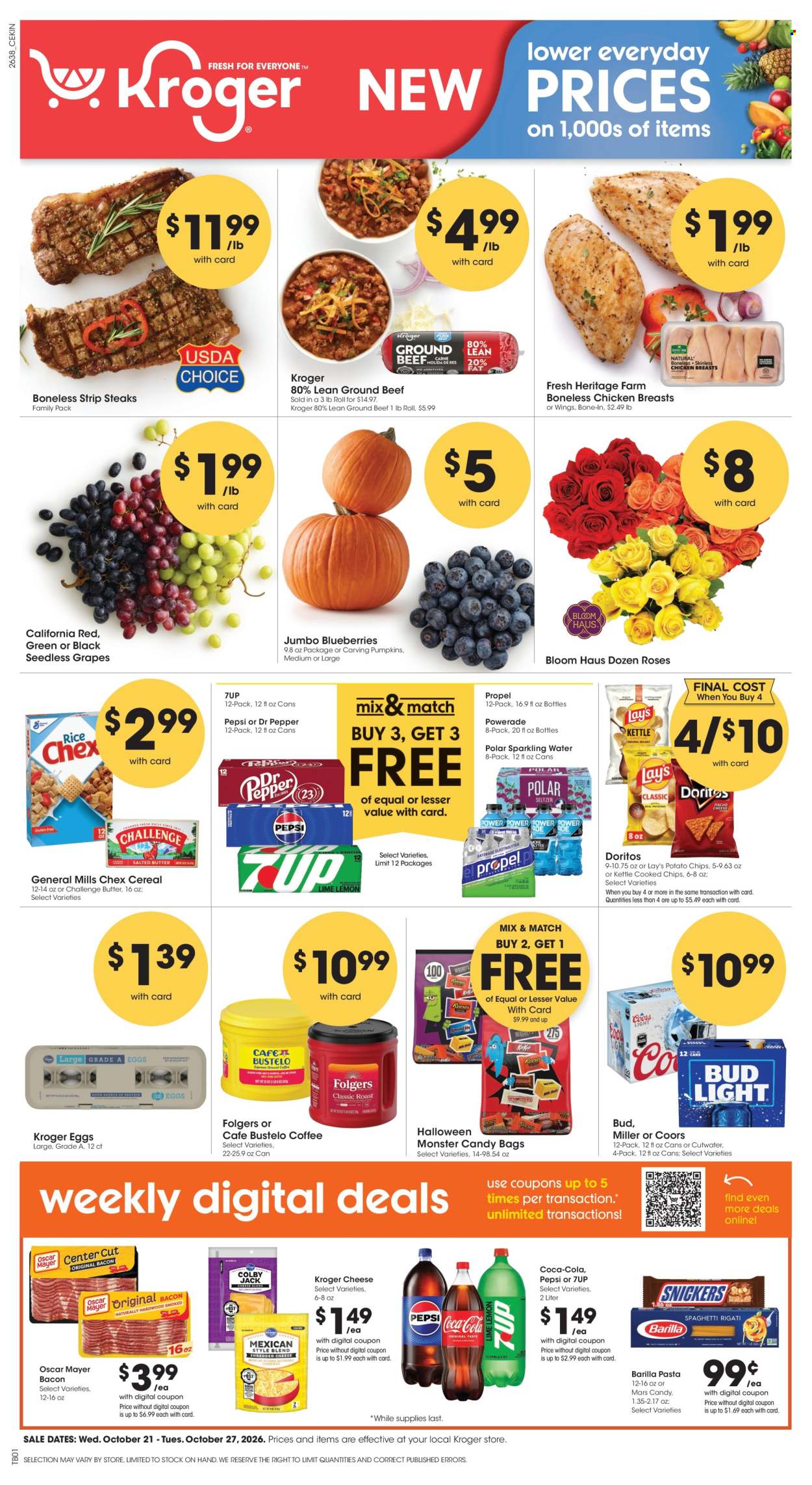 Kroger ad - 10/21/2026 - 10/27/2026. Page 1