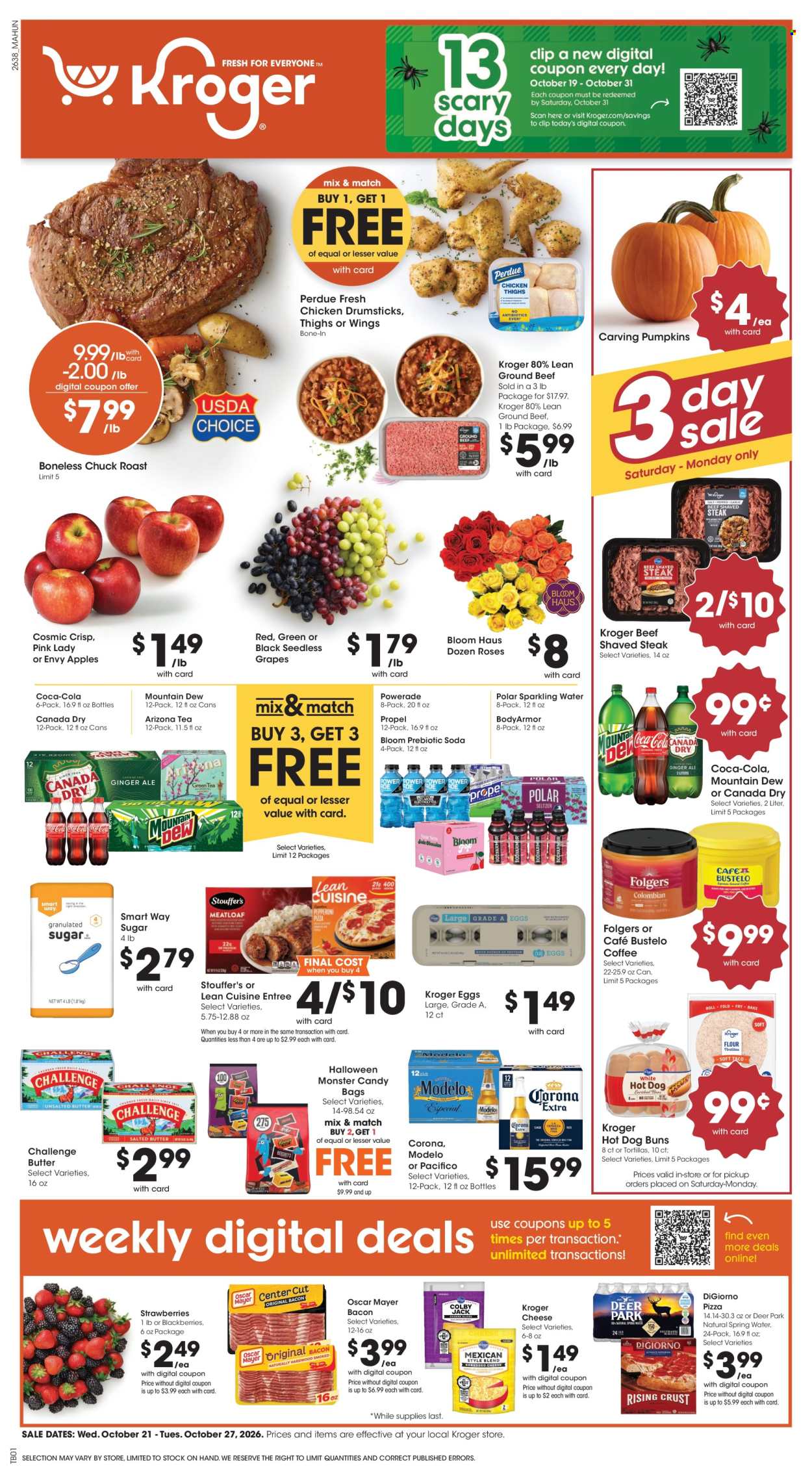Kroger ad - 10/21/2026 - 10/27/2026. Page 1