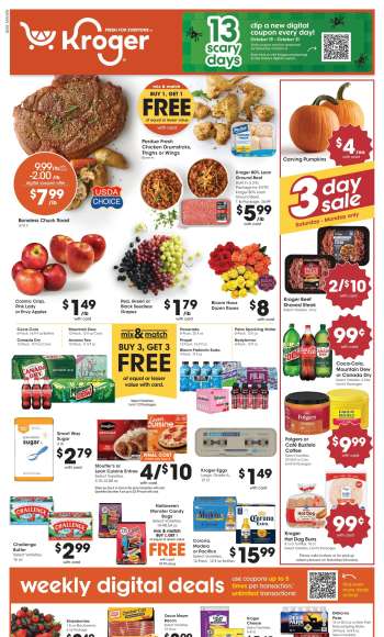 Kroger Flyer - 10/21/2026 - 10/27/2026.