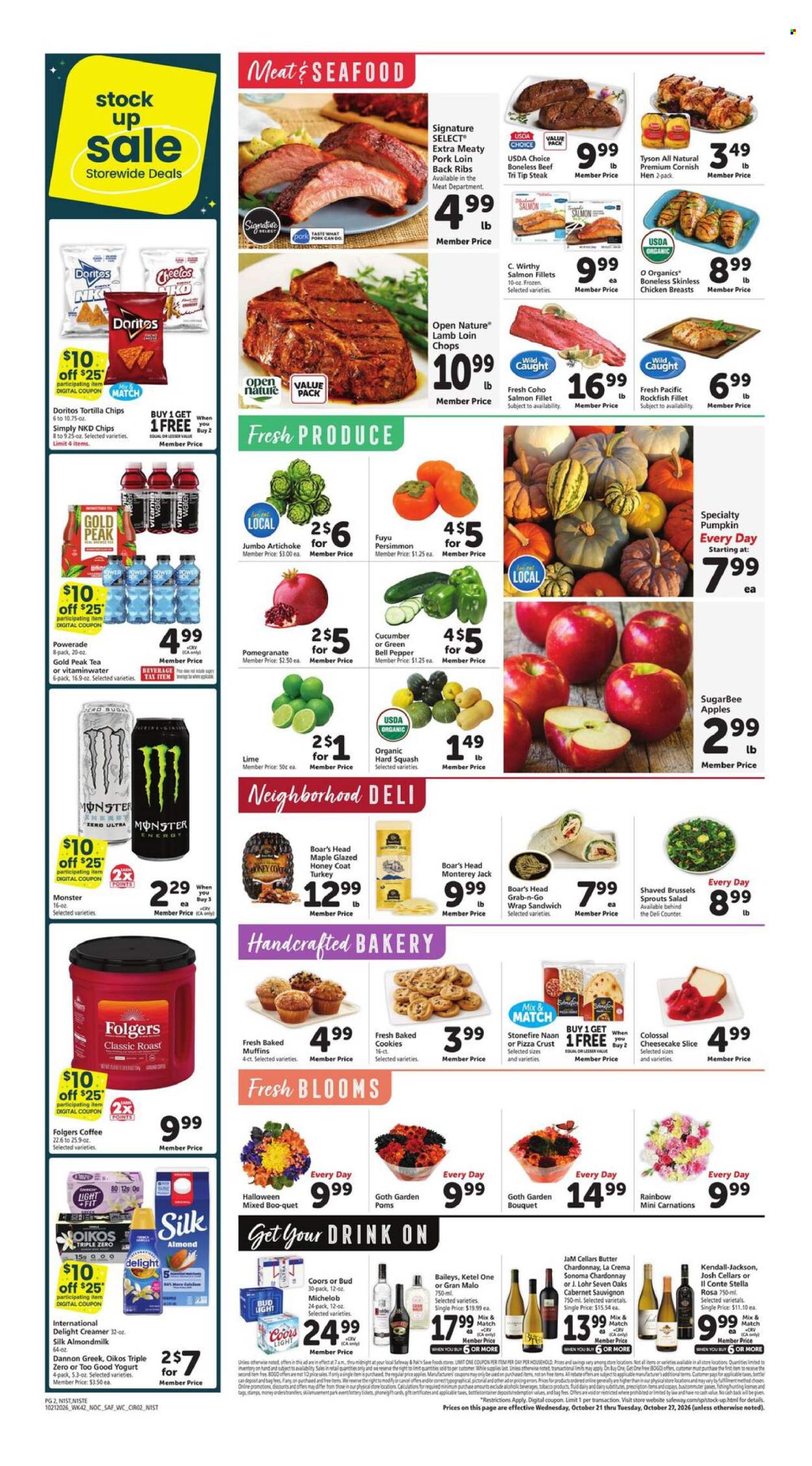 Safeway ad - 10/21/2026 - 10/27/2026. Page 2