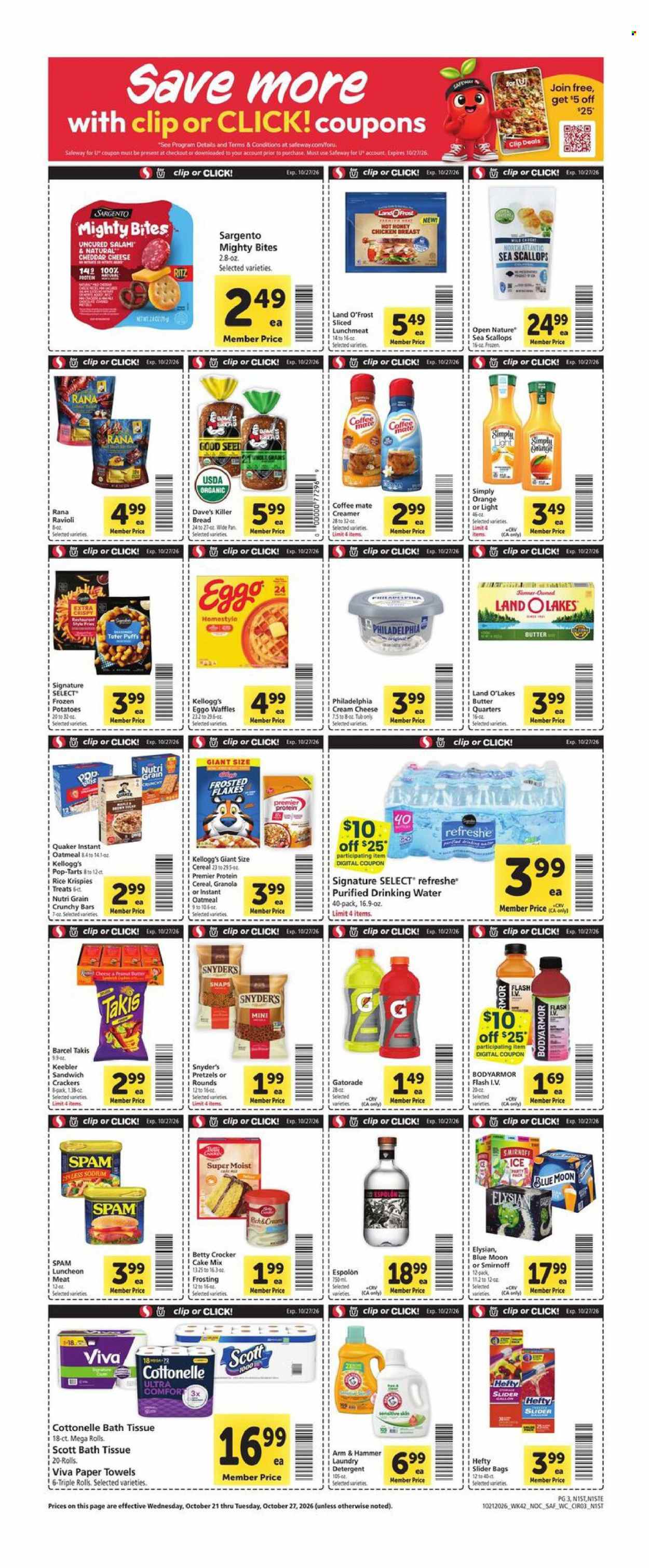 Safeway ad - 10/21/2026 - 10/27/2026. Page 3