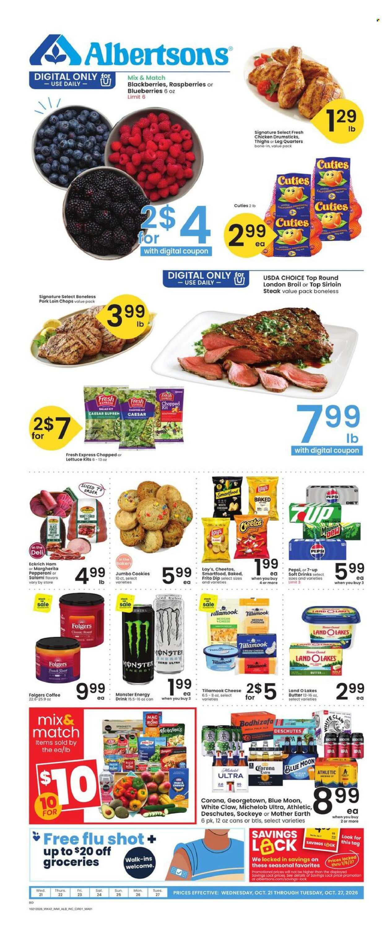 Albertsons ad - 10/21/2026 - 10/27/2026. Page 1