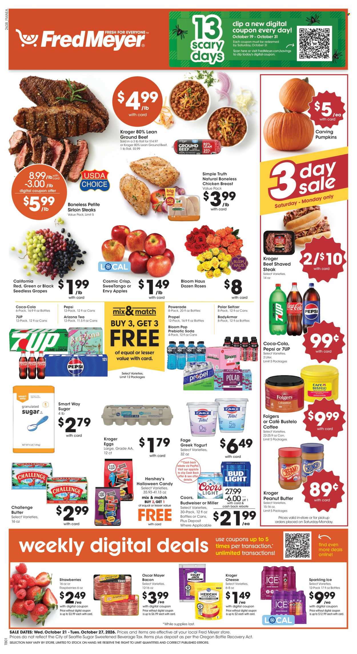 Fred Meyer ad - 10/21/2026 - 10/27/2026. Page 1