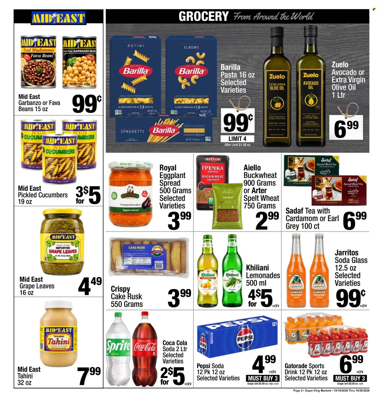Super King Markets ad - 10/19/2026 - 10/25/2026. Page 2