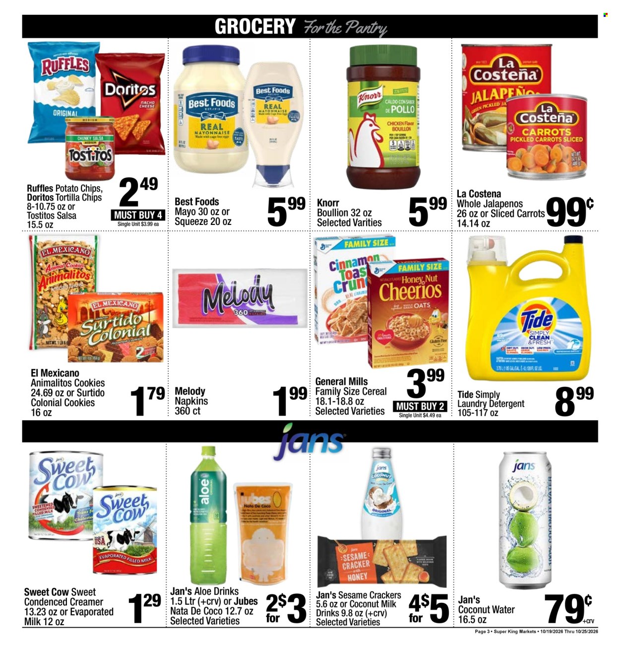 Super King Markets ad - 10/19/2026 - 10/25/2026. Page 3
