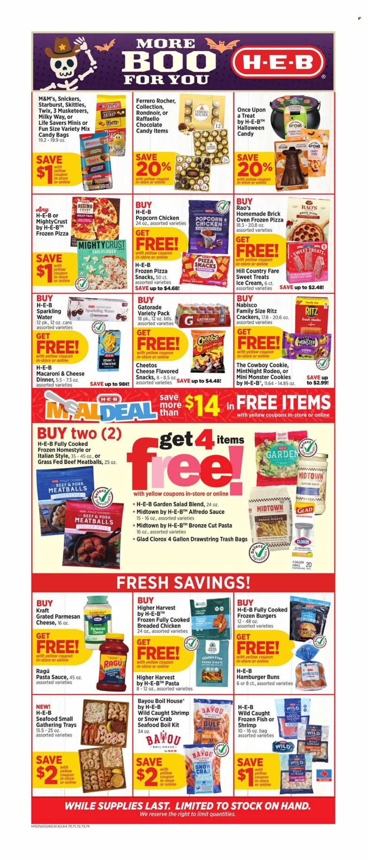H-E-B ad - 10/21/2026 - 10/27/2026. Page 2