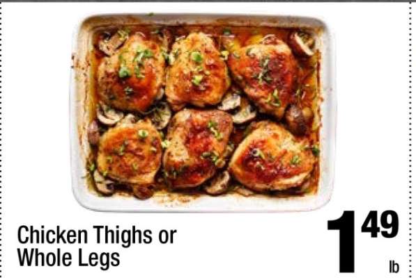 Chicken Thighs or Whole Legs