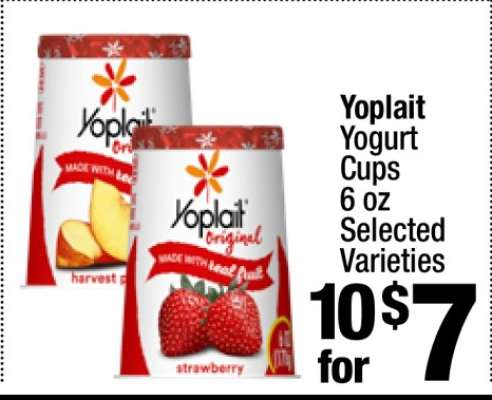 Yoplait Yogurt Cups