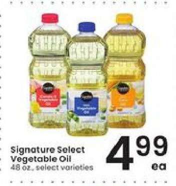 Signature Select Vegetable Oil
