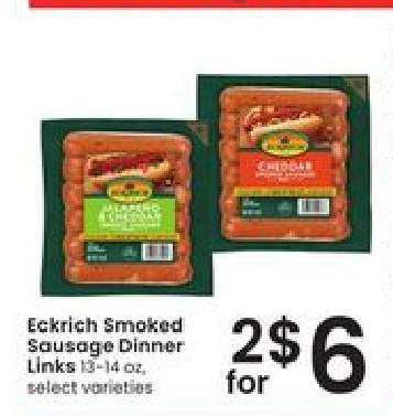 Eckrich Smoked Sausage Dinner Links