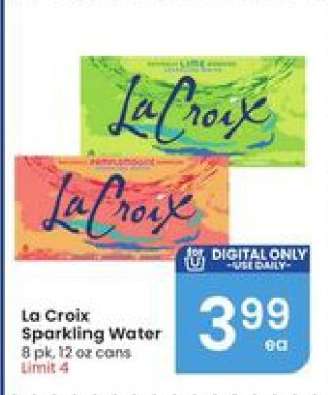 La Croix Sparkling Water